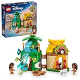 LEGO ǀ Disney Vaiana 2: Vaianas Inselspaß - Spielzeug mit 2 Minifiguren, einem Spielhaus, Einer Wasserrutsche & Zubehör – Kinder Spielset - Geburtstagsgeschenk für Mädchen ab 5 Jahren – 43260
