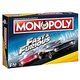 Winning Moves WIN44864 Monopoly: Fast & Furious, Mehrfarbig