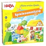 HABA Meine ersten Spiele – Bauernhof Spielesammlung ab 2 Jahren für 1–3 Kinder, 10 Spiele zur Förderung von Motorik & Zuordnung – pädagogisch wertvoll – 1304223001