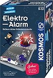Kosmos 658083 Elektro-Alarm, Sichere Geheimverstecke, Elektro-Bausatz für Alarmanlage, Blinkendes Warnlicht, Sirene, Experimentierset für Kinder ab 8 Jahre