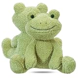 EPXOIQC Frosch Kuscheltier Kinder,Frosch Kuscheltier Plüsch, Frog Plush Toy,Frosch Weiche Und Komfortable Kuscheltier Frosch Plüschpuppe-25cm