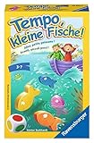 Ravensburger 23334 - Tempo, kleine Fische, Mitbringspiel für 1-6 Spieler, Kinderspiel ab 3 Jahren, kompaktes Format, Reisespiel, Brettspiel, Yellow