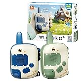 DQMOON Walkie Talkie Kinder, Spielzeug ab 3 4 5 6 7 8 Jahre Dinosaurier Spielzeug Geschenke Junge 3-10 Jahre Outdoor Spiele für Kinder Walki Talki Kinderspielzeug Weihnachten Geschenkideen Spielsachen