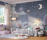 Bellabino Tapi Bodenbett 90 x 200 cm, Montessori Kinderbett aus Kiefer Massivholz inkl. Rausfallschutz und Lattenrost weiß lackiert