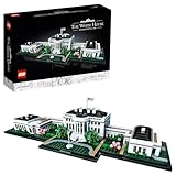 LEGO 21054 Architecture Das Weiße Haus, Modellbausatz für Erwachsene, Set zum Stressabbau, tolle Zimmer oder Büro-Deko, Geschenkidee für Männer und Frauen