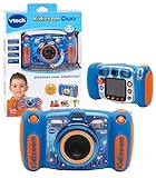 VTech 507103 Kidizoom Duo Camera 5.0,Digital Camera For Children ,Electronic Toy Camera ,Photos & Video For Kids Aged 3, 4, 5, 6, 7, 9 Years Old, Blue, 85.0 mm*40.0 mm*114.0 mm