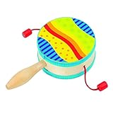 Goki 61916 - Musikinstrument - Bettlertrommel