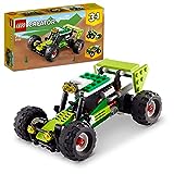 LEGO 31123 Creator 3-in-1 Geländebuggy, Quad, Kompaktlader, Spielzeug-Fahrzeuge für Kinder ab 7 Jahre, Bagger, Spielzeugauto