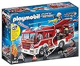 Playmobil Feuerwehrauto 9464 mit Sound und Licht-Funktion ab 5 Jahren (Playmobil City Action)