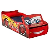 Disney Cars Lightning McQueen - Bett für Kleinkinder mit Stauraum