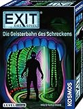 KOSMOS 697907 EXIT - Das Spiel - Die Geisterbahn des Schreckens, Level: Einsteiger, Escape Room-Spiel, für 1 bis 4 Personen ab 10 Jahre, einmaliges Event-Spiel, spannendes Gesellschaftsspiel 