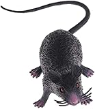 DPWOUM Ratten-Maus-Modell-Figuren aus Kunststoff, für Halloween, Tricks, Requisiten, schwarz, preiswert, Party- und Scherzartikel, Ornamente