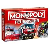 Café Viereck ® Monopoly Feuerwehr - das Gesellschaftsspiel für jeden Feuerwehrmann, Familienspiel für Kinder & Erwachsene