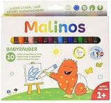 Malinos 300011 - Fasermaler - Babyzauber ab 1 Jahr, 10 Stück (1er Pack)