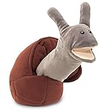 Folkmanis Snail Hand Puppet,Brown / Grey