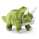 Zappi Co Plüsch Kinder Kuscheltier Weiches Kuschel Plüschtier - Teil der Safari-Tiere-Kollektion, Perfekt für Kinder(30cm)(Triceratops)