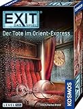 KOSMOS 694029 EXIT® - Das Spiel - Der Tote im Orient-Express, Level: Profi, Escape Room-Spiel für 1 bis 4 Personen ab 12 Jahre, EXIT Game, einmaliges Gesellschaftsspiel