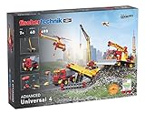 fischertechnik 548885 Universal 4 – Konstruktionsbaukasten, Bausatz für Kinder mit 40 spannenden Modellen, ab 7 Jahren, Verschieden
