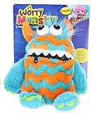 GOSH! DESIGNS Worry Monster Plüsch Soft Spielzeug blau & orange