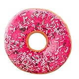 Nette Donuts Kissen Kissen Schokolade Sofa Kissen Dekorative Plüsch-weiches Kissen-Sitzkissenbezug