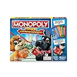 Hasbro Monopoly Junior Electronic Banking Brettspiel (Wirtschaftssimulation, Junge/Mädchen, 5 Jahre, 99 Jahre, AAA)