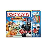 Hasbro Monopoly Junior Electronic Banking Brettspiel (Wirtschaftssimulation, Junge/Mädchen, 5 Jahre, 99 Jahre, AAA)