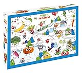 FRECHE FREUNDE Bio Adventskalender, Weihnachtskalender gefüllt mit Bio Kinder-Snacks & Spaß, ohne Industriezucker, ideal für Kinder, 2200 g