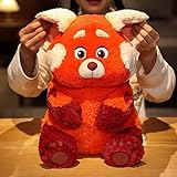 Red Film Roter Panda Kuscheltier Plush Rot PlüSchtier Anime Kawaii Nettes Kissengeschenk für Kinderkinder 30cm