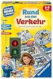Ravensburger Lernspiel Rund um den Verkehr 24997, Kinderspiel, ab 5 Jahren, für 2-4 Spieler
