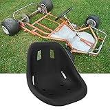 Go-Kart-Sitz Für Go-Karts, Drift-Autos, Balance-Autos, Großer Autositz, Rückenlehne, Sattel, Sprint-Bahn-Sitz-Set, Komfortables Ergonomisches Design 19.69 * 17.32 * 9.84in