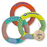 Schildkröt Neopren Tauchringe 3 Stück I Ø 14cm I Wasser-/ Tauchspielzeug für Kinder I Sandfüllung I Stehen senkrecht am Grund