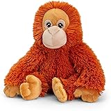 Deluxe Paws Ökologisches Spielzeug aus 100% recyceltem Plüsch (Orang-Utan)