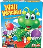 Goliath Willi Wackel, Gesellschaftsspiele für Kinder ab 4 Jahren, Kinderspiel für 2 bis 4 Spieler