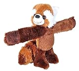 Wild Republic 19542 Huggers Schnapparmband Kuscheltier, Plüschtier, Roter Panda 20 cm, 8\