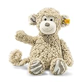 Steiff Bingo AFFE - 30 cm - Kuscheltier für Kinder - Plüschaffe - weich & waschbar - beige (060298)