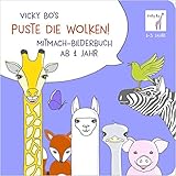 Puste die Wolken! Mitmach-Bilderbuch ab 1 Jahr (Vicky Bo Verlag)