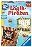 Ravensburger 24969 - Die Logik-Piraten - Spielen und Lernen für Kinder, Lernspiel für Kinder von 5-8 Jahren, Spielend Neues Lernen für 1-4 Spieler
