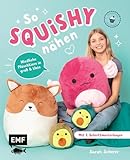 So squishy nähen: Niedliche Plüschtiere in groß und klein für Squishmallow-Fans mit @mommymade: Die beliebtesten Tiere zum Kuscheln: Katze, Einhorn, Pinguin und mehr | mit 2 Schnittmusterbogen