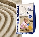 Spielsand Classic 25 kg Sack - Qualitäts Quarzsand - gesiebt - frei von Schadstoffen - gewaschen