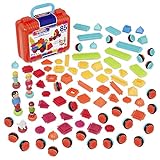 85 Bristle Blocks - Bausteine für Kinder ab 2 (B. Toys)