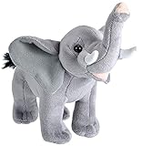 Wild Republic 23324 Elefant Kuscheltier, Wild Calls Stofftier mit Originalsound, Plüschtier, 20 cm, Multi