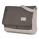 ABC Design Wickeltasche Urban Diamond Edition - Crossbody Bag mit Baby Zubehör – Messenger Bag - großes Hauptfach - breiten Schultergurt - Polyester - Farbe: herb