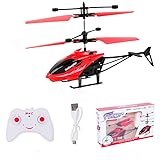 SNZ RC-Hubschrauber für Jungen, Drohne für Kinder Spielzeug ab 6 7 8 9 10+ Jahre, Infrarot-Induktionsroboter Mini Hubschrauber, Start mit Einer Taste, Fliegende Spielzeuge Jungen und Mädchen