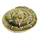 National Geographics Stofftier, Motiv: Schlange, Plüsch, Naturfarben, mittelgroß