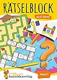 Rätselblock ab 5 Jahre (hauschkaverlag)