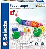 Fädelraupe - Motorikspielzeug (Selecta)