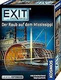 KOSMOS 691721 EXIT - Das Spiel - Der Raub auf dem Mississippi, Level: Fortgeschrittene, Escape Room Spiel, EXIT Game für 1-4 Spieler ab 12 Jahre, EIN einmaliges Gesellschaftsspiel
