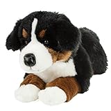 Kuscheltier Berner Sennenhund 45 cm liegend braun/schwarz/weiß Plüschbernersennenhund Uni-Toys