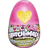 Hatchimals Plush 6056664 CollEGGtibles Kuschelplüsch in pinkem Ei