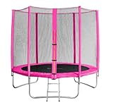 Gartentrampolin Pink - 2,45M 8FT TP245/1610